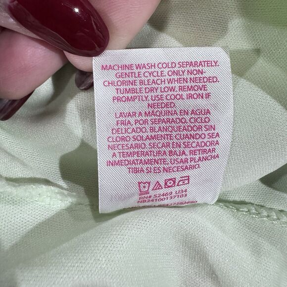 Women’s‎ No Boundaries Dress Hi-Low Size Large Green Fairycore Whimsy Grunge - Picture 8 of 11